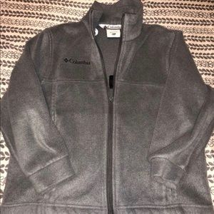 Youth Boy/Girl Columbia Fleece Gray Size 6/7